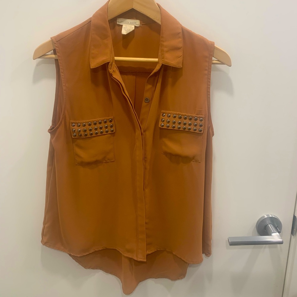 Pretty Good button-up blouse